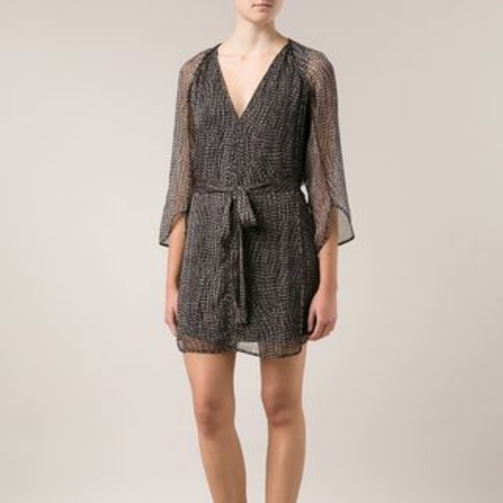 Halston Print Dress